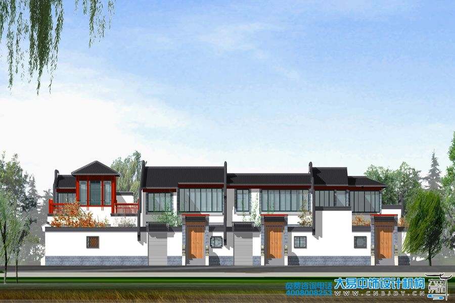 四合院設(shè)計(jì)平面圖