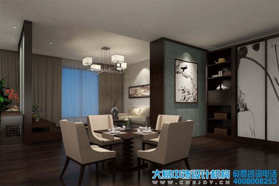 北京國際酒店新中式裝修風格設(shè)計古今藝術(shù)文化的碰撞