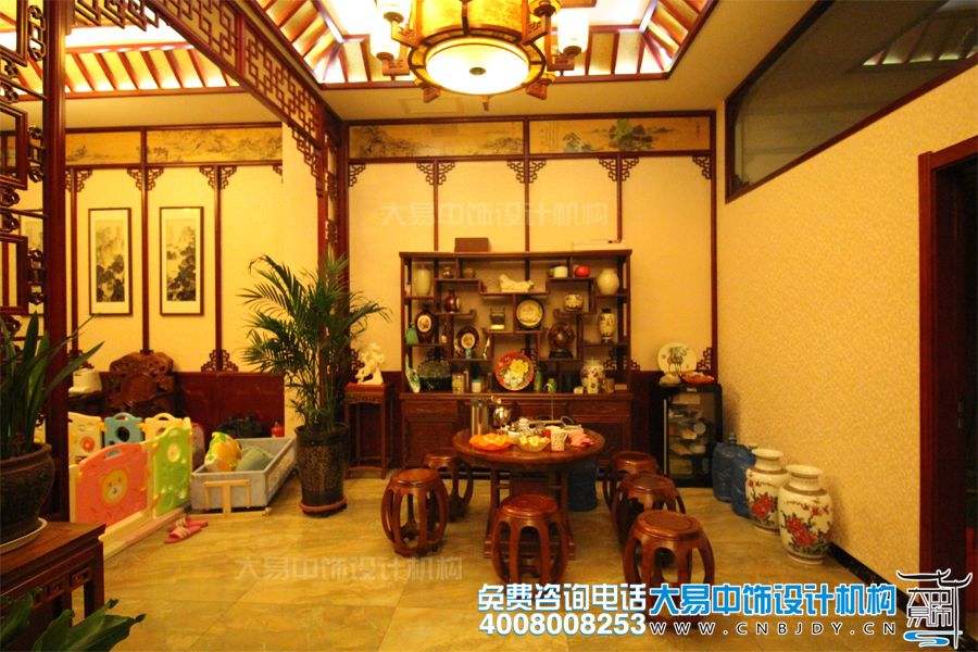 別墅裝修施工圖,中式裝修施工圖