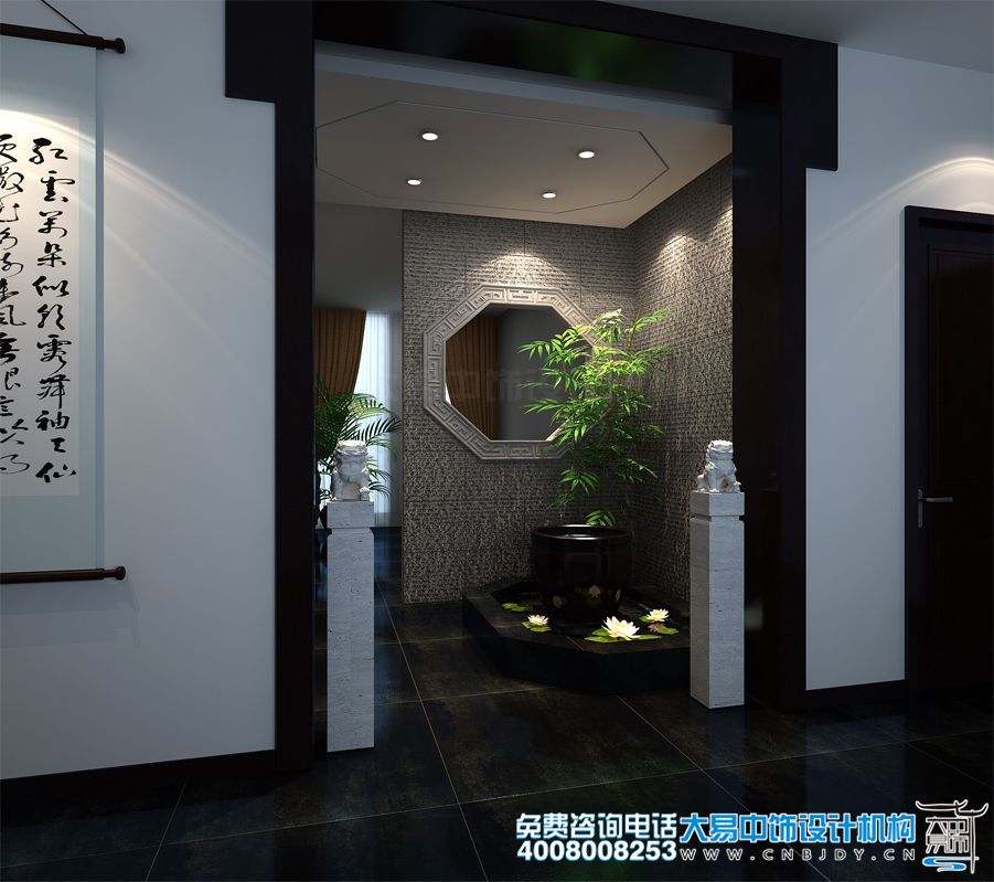 北京朝陽高端中式會所設(shè)計