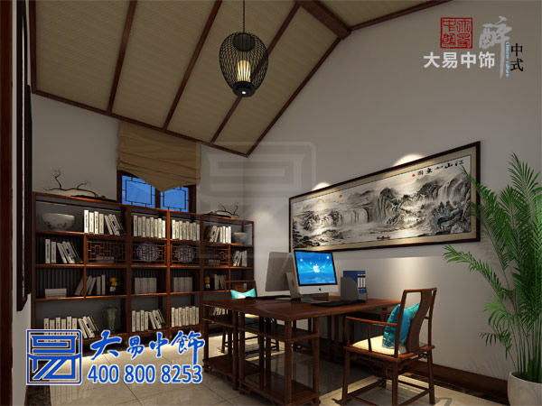 簡約辦公中式設計