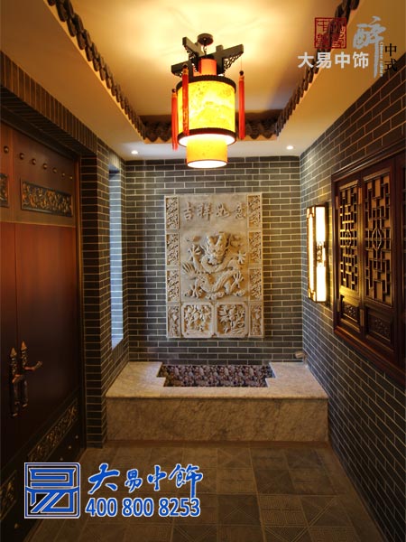 園景別墅中式裝修完工實(shí)拍 呈現(xiàn)最寫實(shí)傳統(tǒng)風(fēng)