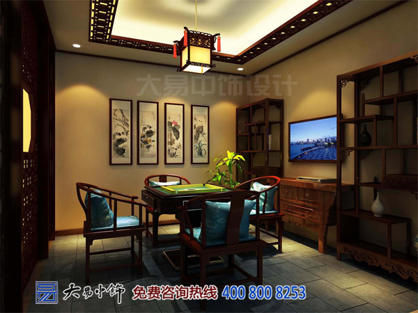 山東德州別墅中式設計 主題空間呈現多彩生活