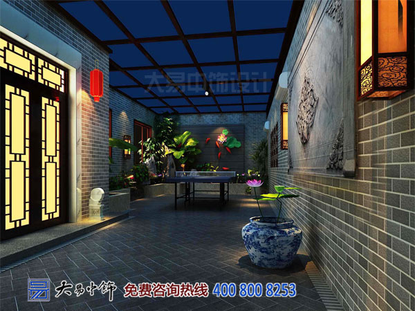 山東德州別墅中式設計 主題空間呈現多彩生活