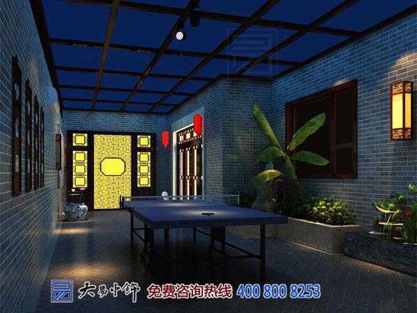 山東德州別墅中式設計 主題空間呈現多彩生活