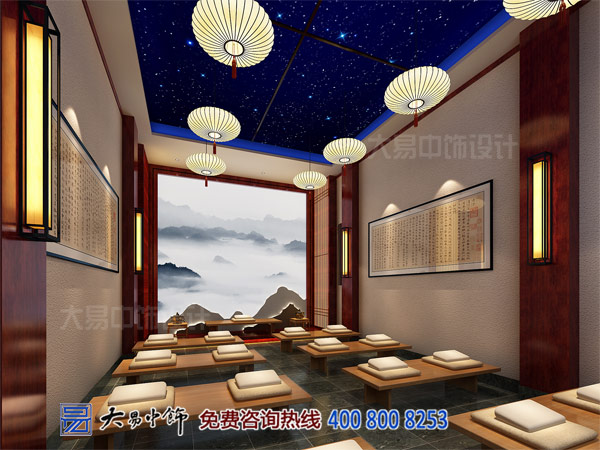 蘇州桃花源別墅裝修 氣派禪意中式生活