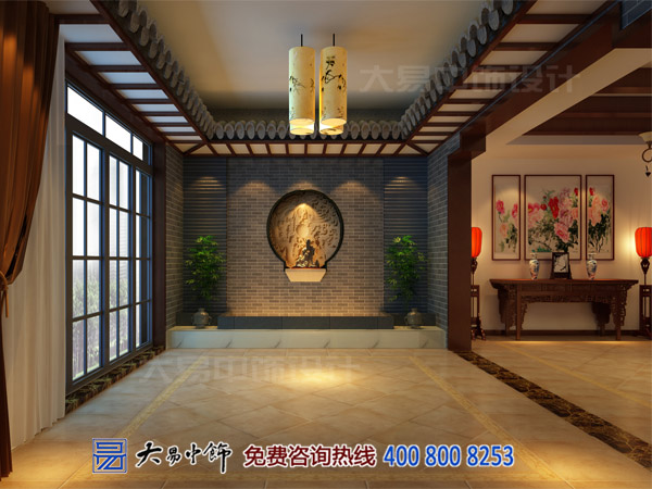 古典中式設(shè)計(jì)茶樓以純色醇香設(shè)計(jì)為元素構(gòu)建