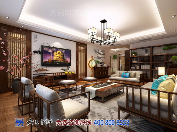 香頌復式家居新中式設計 開啟現代生活詩意篇章