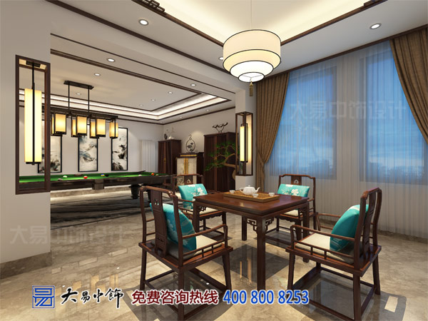 開啟現代生活詩意篇章,香頌復式家居新中式設計