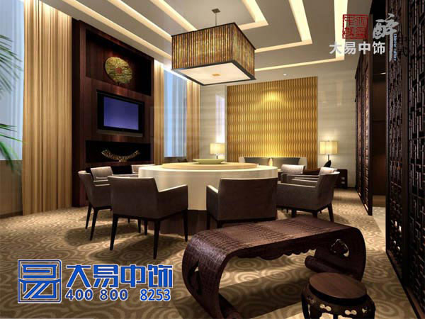 上海現(xiàn)代新中式會所裝修效果圖