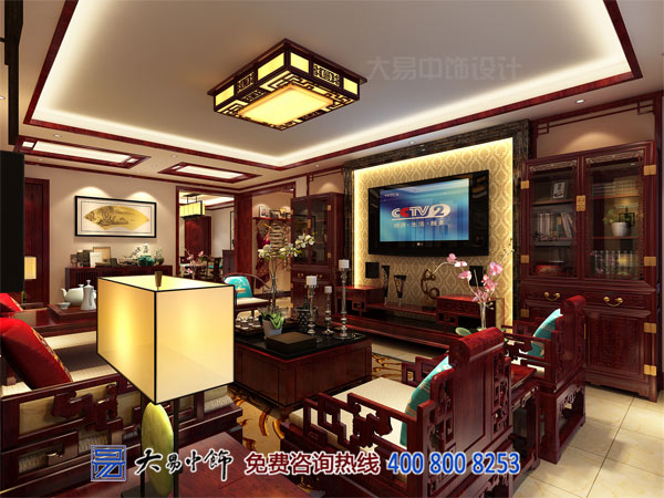 北京西四環(huán)簡約中式家庭裝修幸福生活