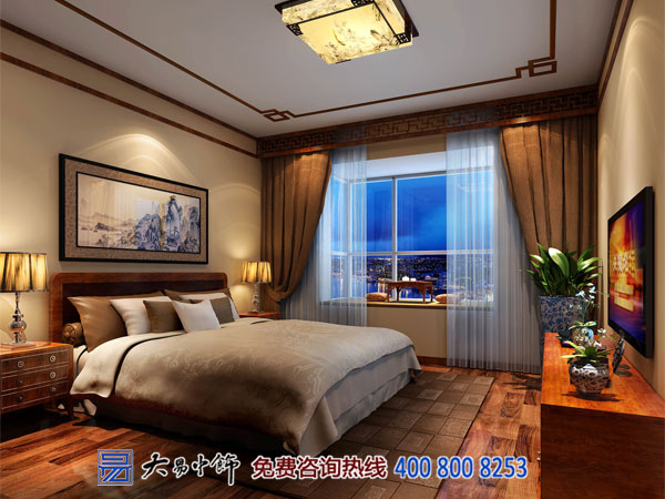 北京西四環(huán)簡約中式家庭裝修幸福生活