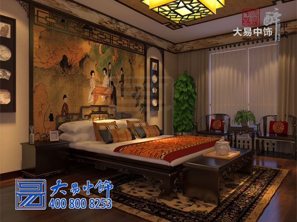 西安550平米別墅中式裝修 開(kāi)啟復(fù)古典雅精致生活