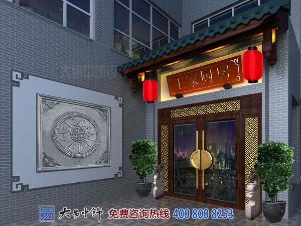 青海西寧中式酒樓設計 造禪意典雅就餐空間