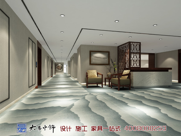 北京國際酒店新中式裝修風格設(shè)計古今藝術(shù)文化的碰撞