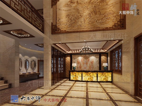 客棧裝修設(shè)計(jì)休閑好風(fēng)景 河北張家口中式客棧