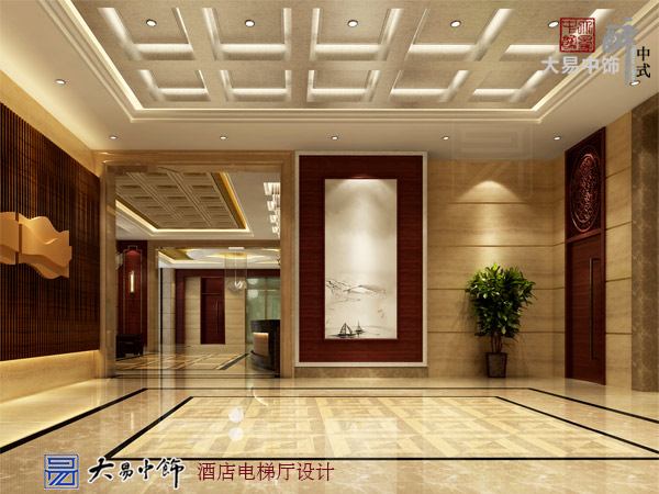 北京蘭帕國際酒店商務(wù)會議廳新中式風格裝修設(shè)計(一)