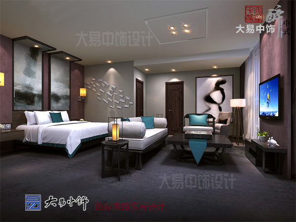 北京蘭帕國際酒店休閑娛樂區(qū)新中式風(fēng)格裝修設(shè)計(二)