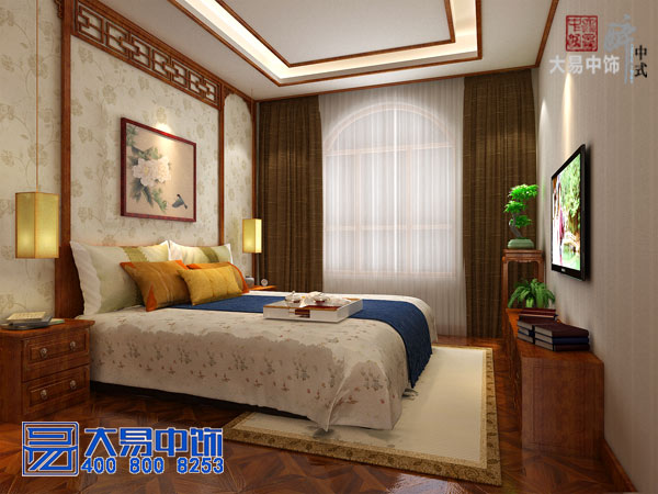 臥室中式裝飾設計